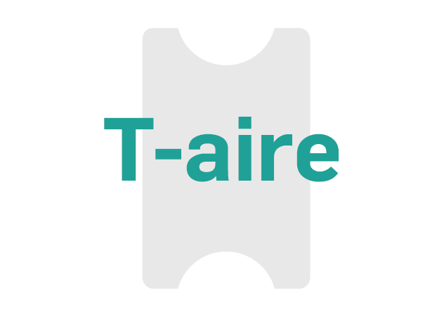 Visual of the T-aire title